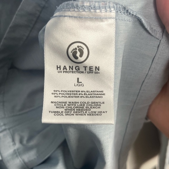 Hang Ten Women's Water-Resistant UPF 50+ Lightweight Stretch Hybrid Jacket Large - Picture 5 of 7